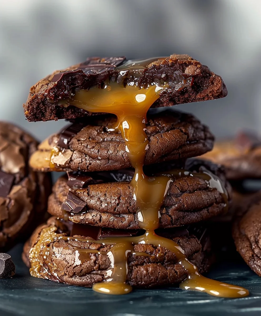Salted Caramel Chocolate Cookies: Your New Favorite Dessert!