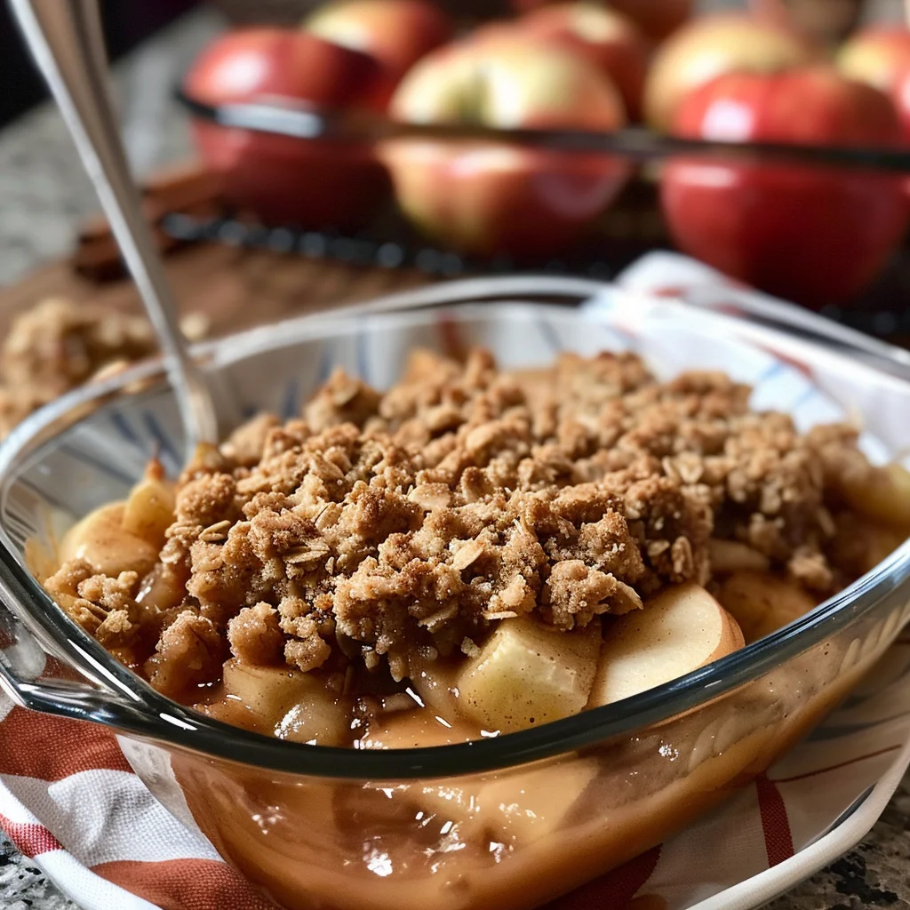 Irresistible Old Fashioned Cinnamon Apple Crisp