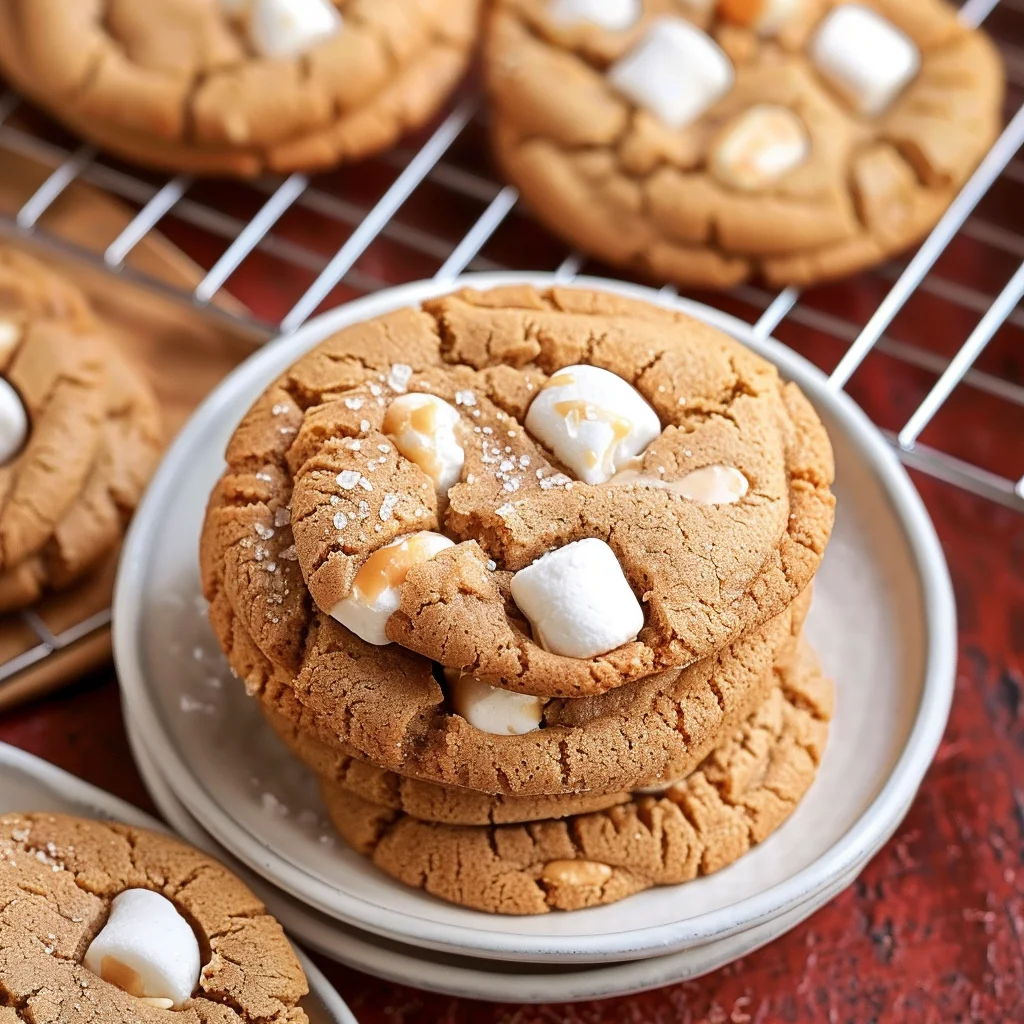 My Favorite Gluten Free Peanut Butter Marshmallow Cookies