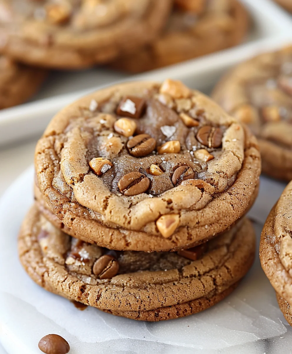 Brown Butter Coffee Toffee Cookies: Chewy, Sweet & Perfect