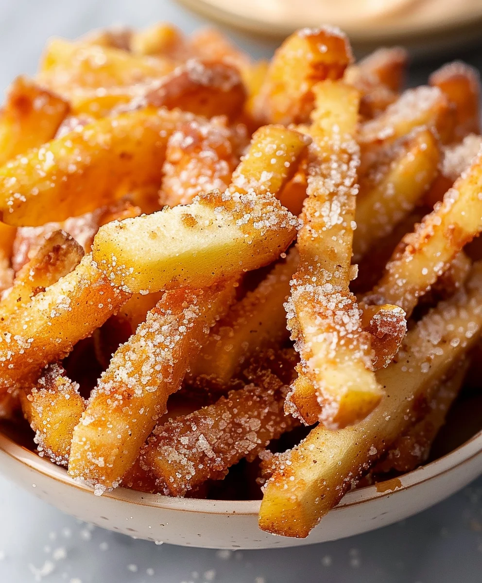 Air Fryer Apple Fries: Sweet, Crispy & Easy Snack!