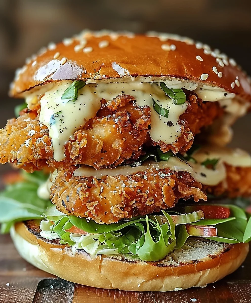 Crispy Chicken Caesar Sandwich: Incredible Secret Recipe!