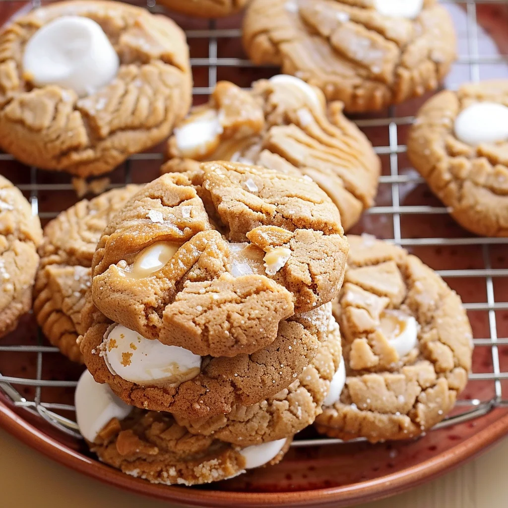 My Favorite Gluten Free Peanut Butter Marshmallow Cookies