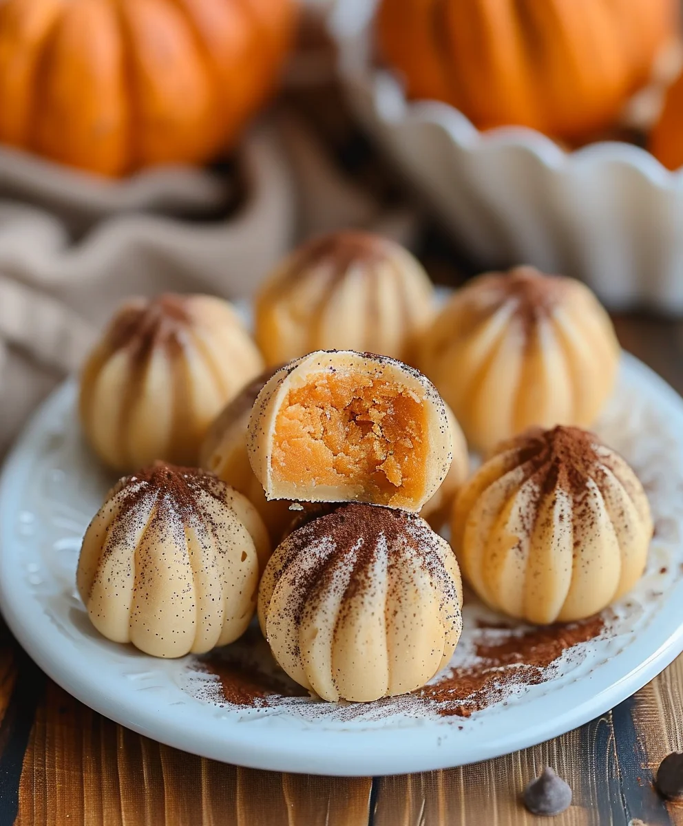 Easy Pumpkin Cheesecake Truffles – Perfect Fall Treat!