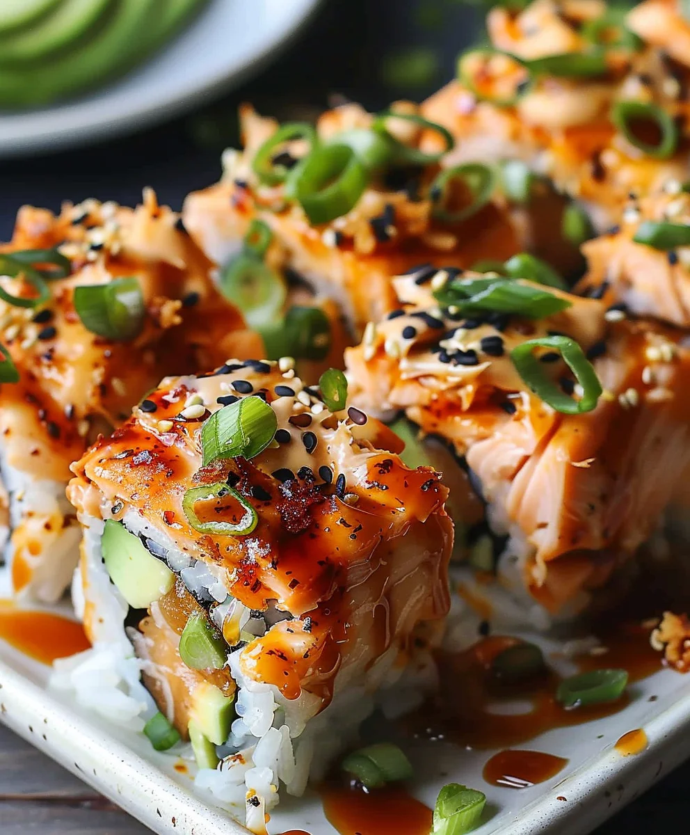 Crave-Worthy Spicy Salmon Sushi Bake Recipe – Quick & Easy