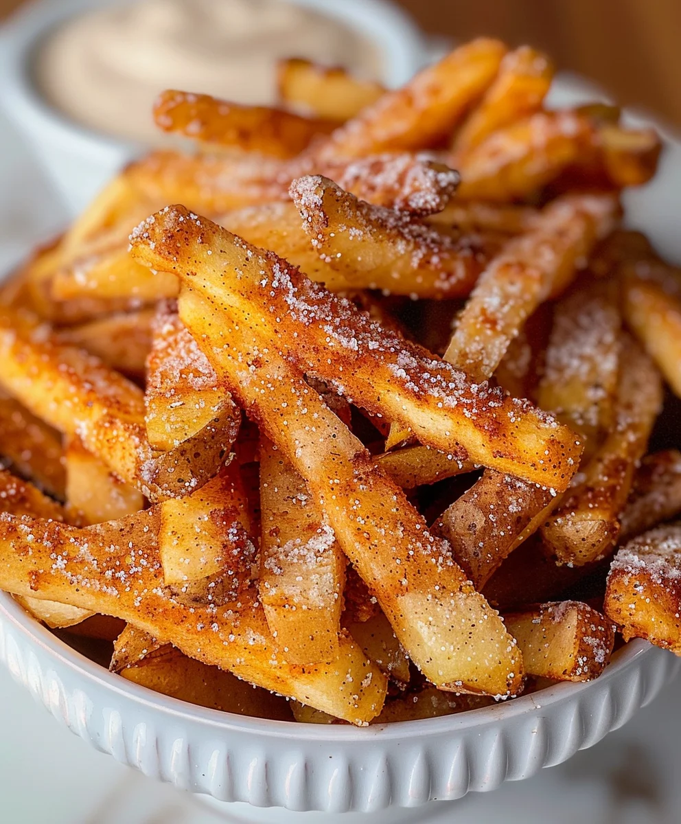 Air Fryer Apple Fries: Crispy, Sweet & Healthy Snack!