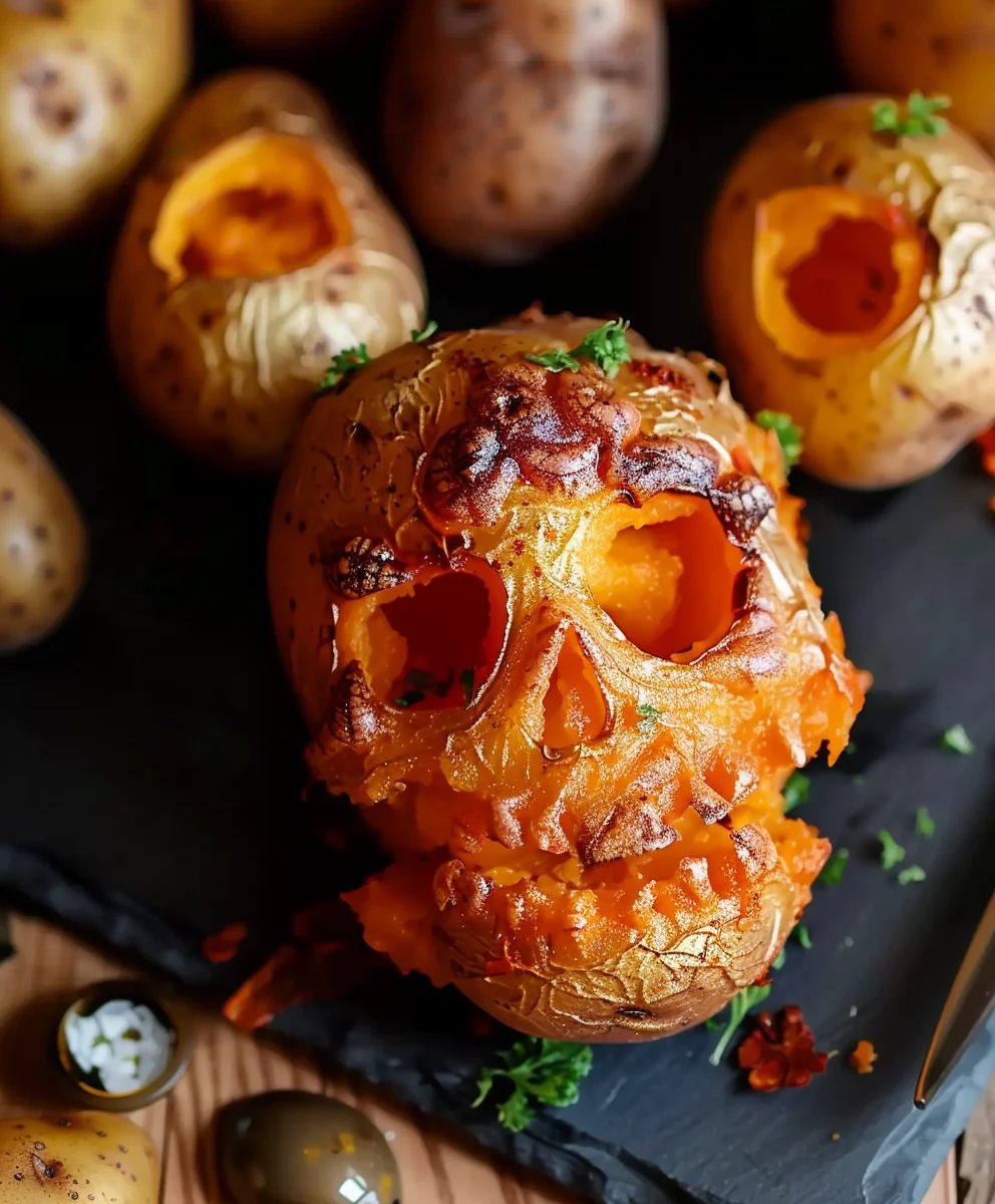 Creepy Halloween Skull Potatoes: The Ultimate Spooky Side Dish