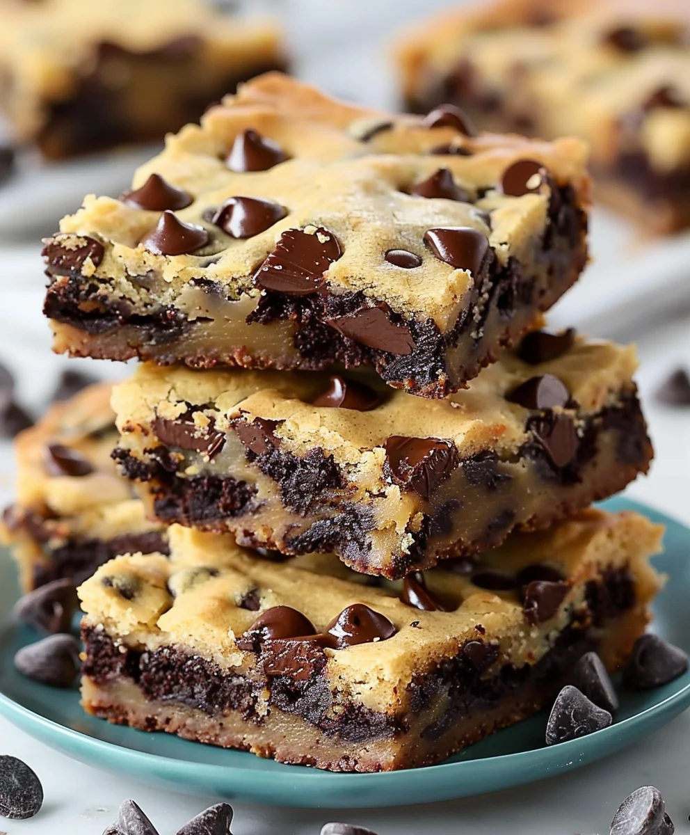 Chocolate Chip Cookie Brownies Recipe: Ultimate Dessert!