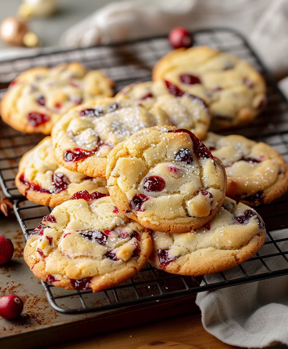Best Christmas Cranberry Orange Cookies Recipe