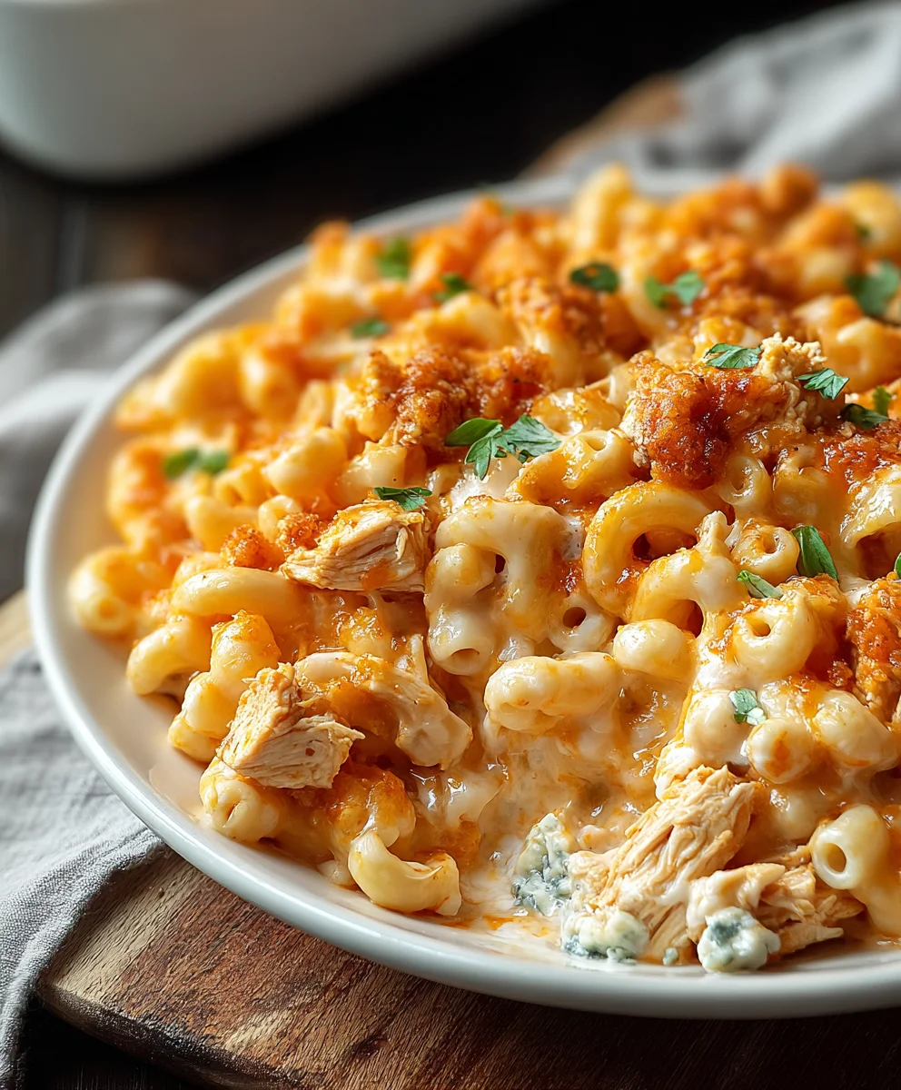 Irresistible Buffalo Chicken Mac And Cheese Recipe