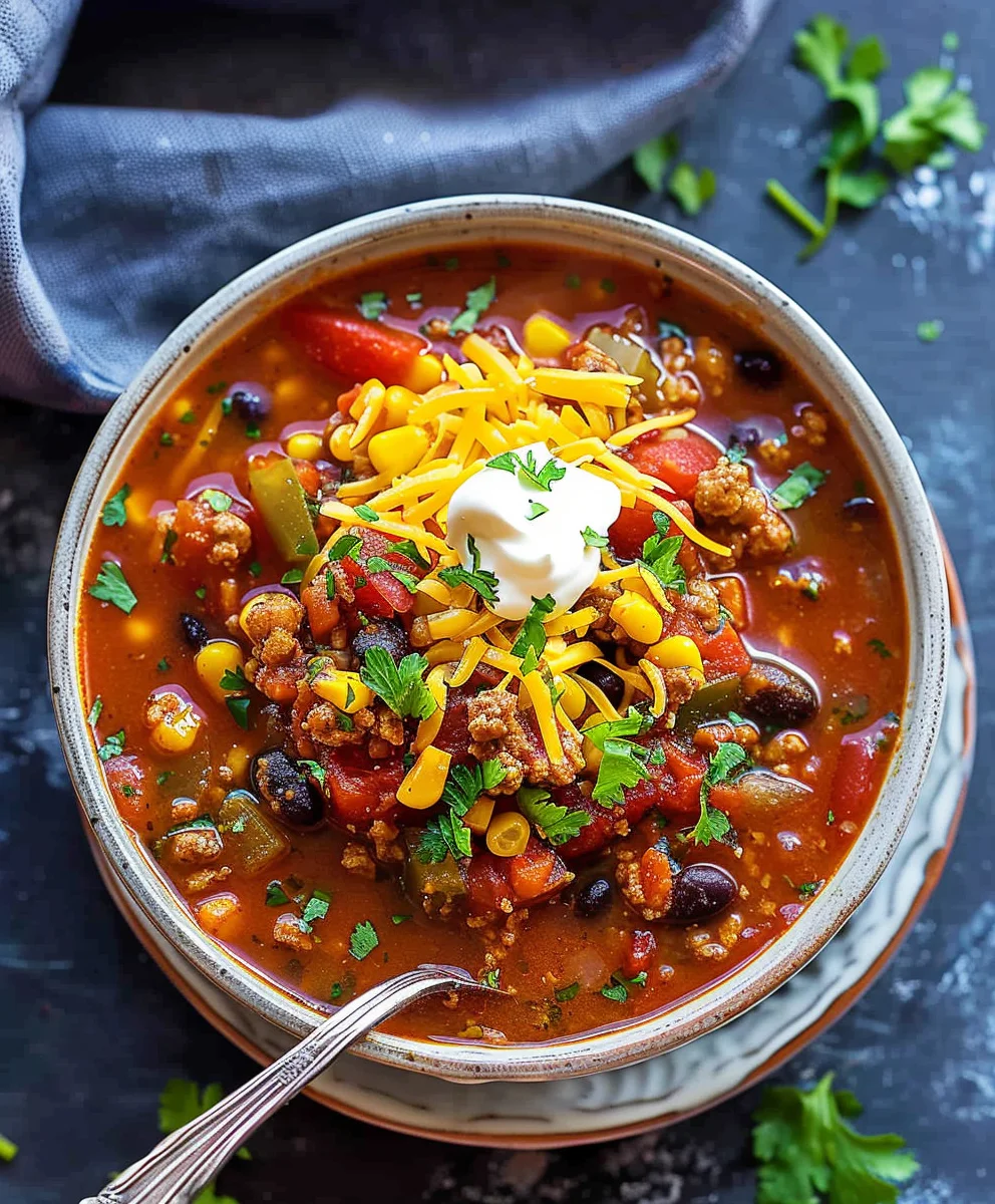 Easy Taco Soup Recipe: Quick, Hearty & Family-Friendly!