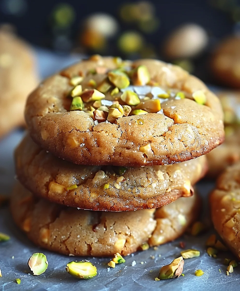Chewy Salted Honey Pistachio Cookies - A Must-Bake Treat!