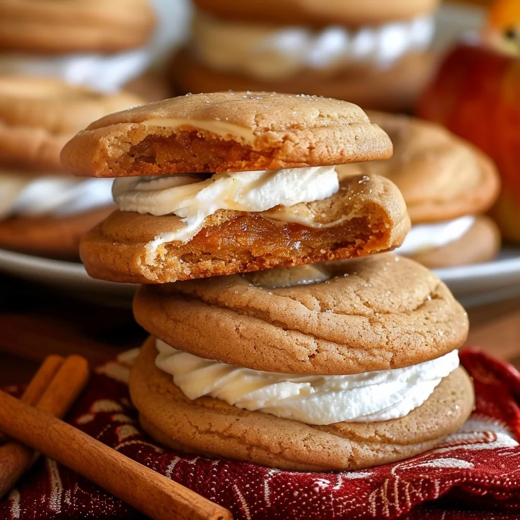 Cozy Apple Cider Whoopie Pie Cookies Recipe You'll Love