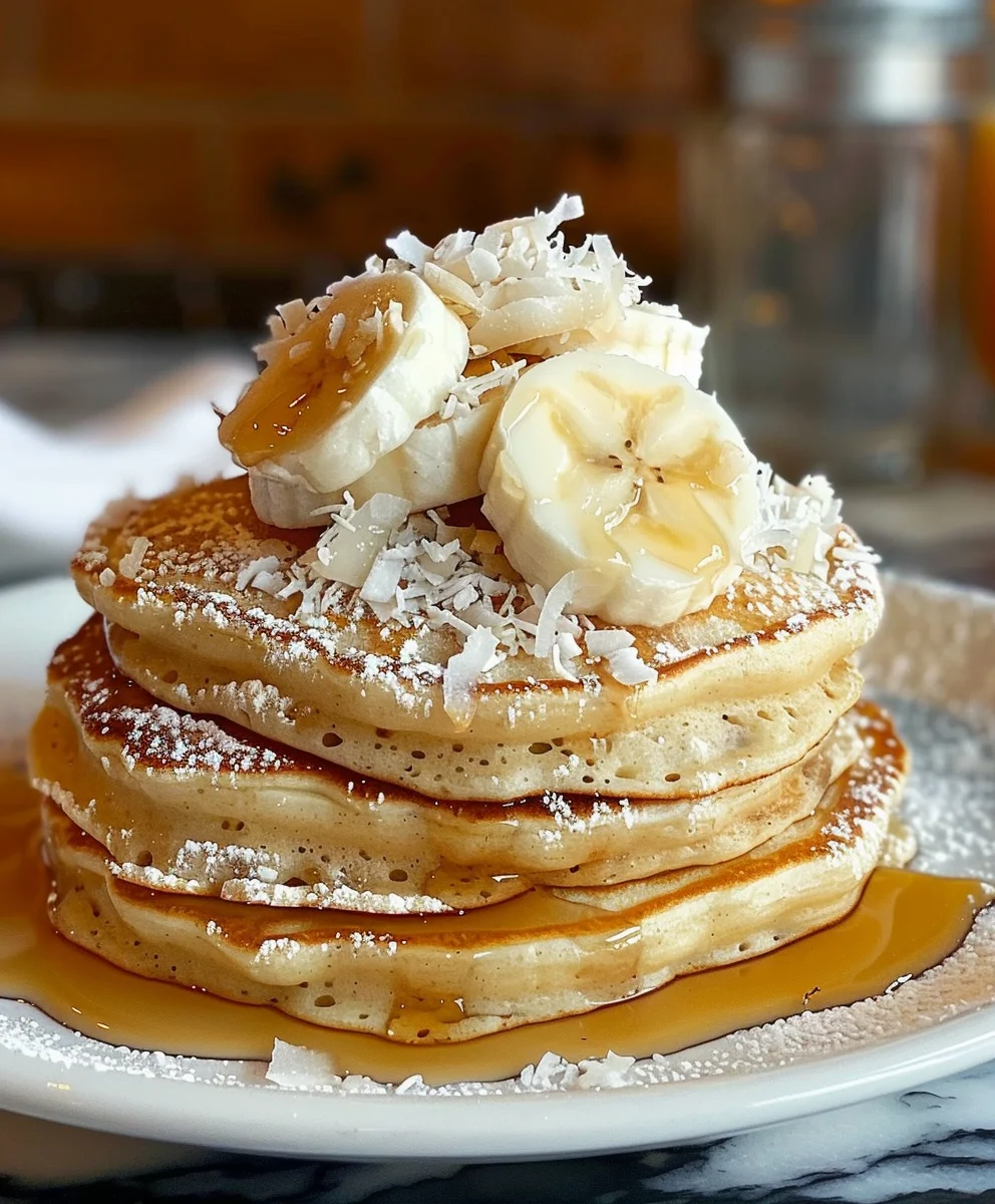 Sweet Coconut Cream Pancakes Recipe - Easy & Delicious!