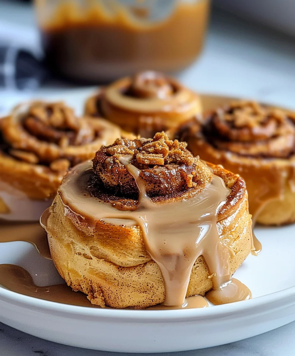 Ultimate Biscoff Cookie Butter Cinnamon Rolls Recipe