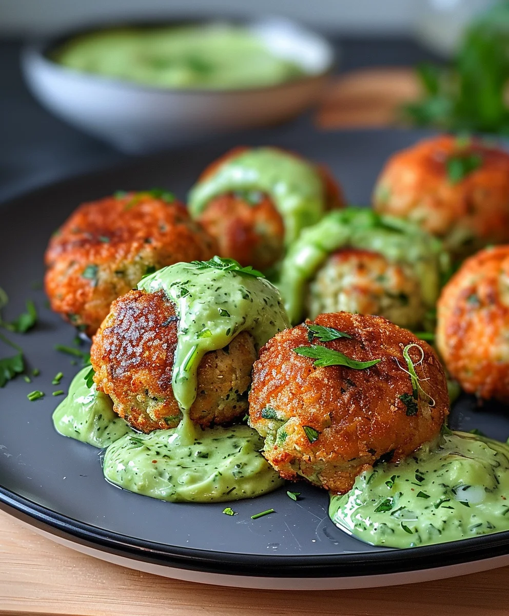 Creamy Avocado Salmon Balls: Easy & Delicious Recipe!