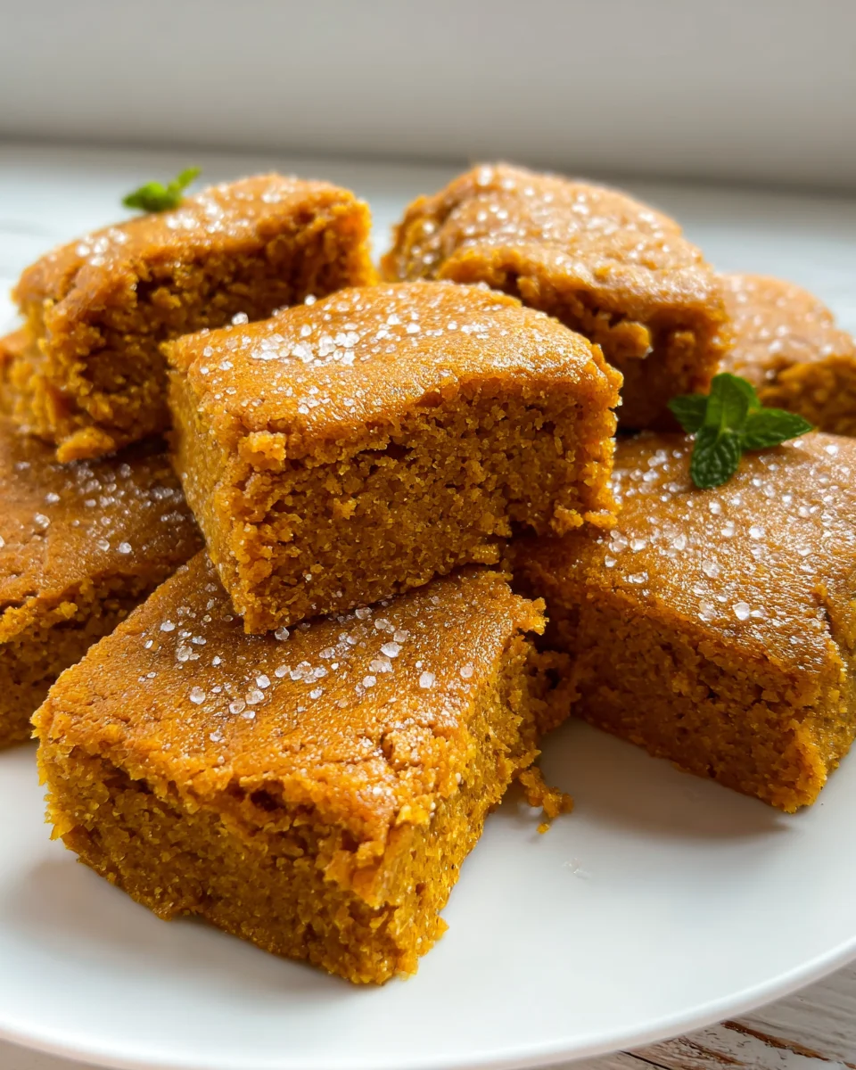 Vegan Pumpkin Bars: Easy, Delicious Fall Dessert Recipe