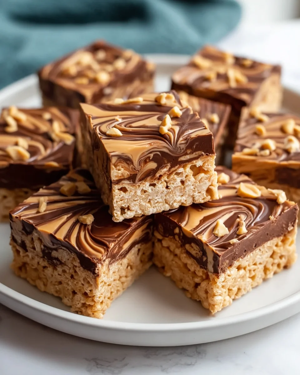 Chewy Peanut Butter Rice Krispie Treats: Quick Recipe!