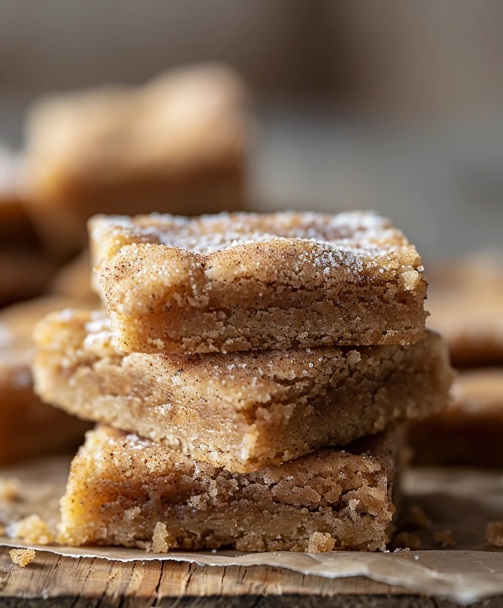 Easy Cinnamon Sugar Blondies: Your New Favorite Sweet Treat!