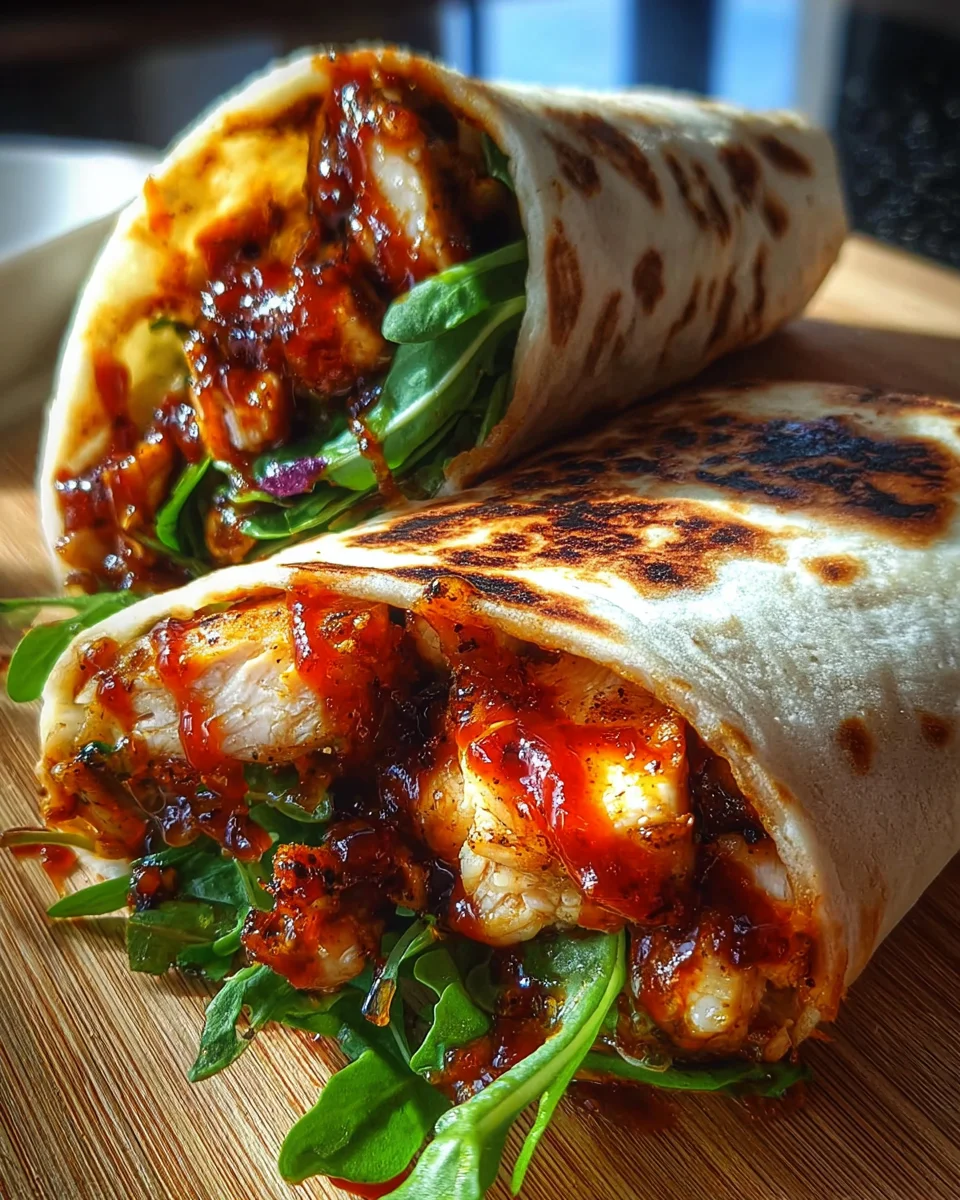 Sweet Chili Chicken Wraps: Quick & Easy Weeknight Dinner