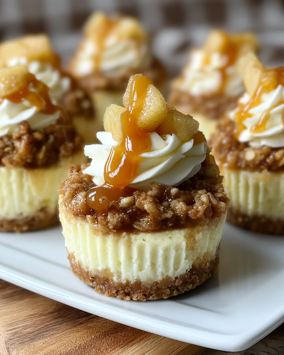 Best Apple Crisp Mini Cheesecakes: Easy, Sweet & Crowd-Pleasing!