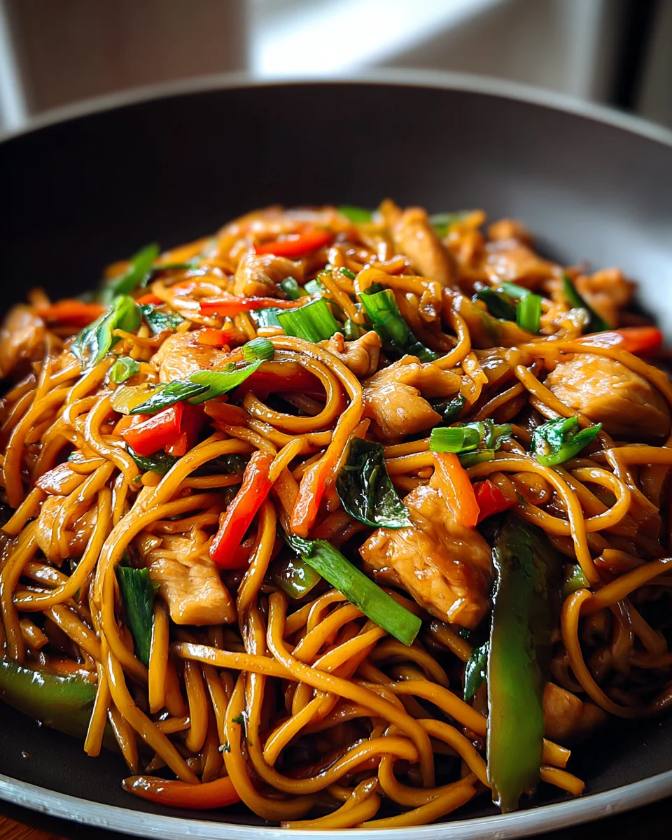 Easy Chicken Lo Mein Recipe for Quick, Flavorful Dinners