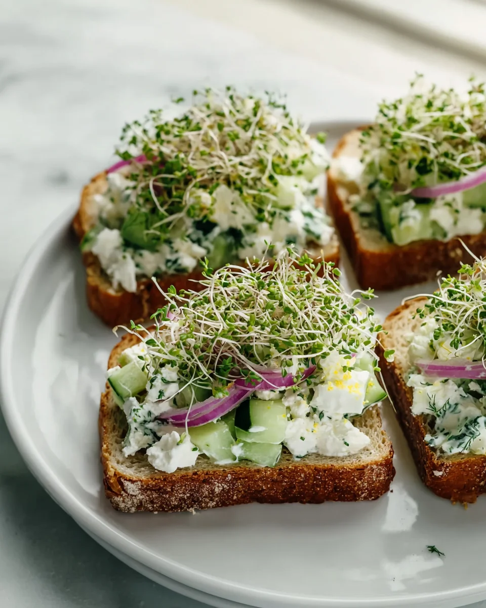 Easy Cucumber Salad Sandwiches – Quick & Refreshing!