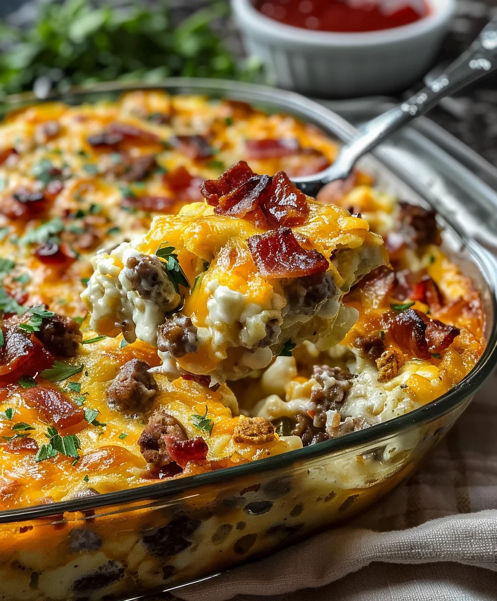 Crack Breakfast Casserole: Delicious & Easy Morning Meal!
