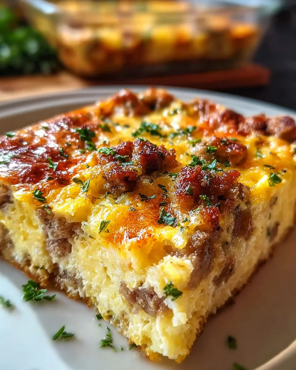 Easy Beef Sausage And Egg Casserole for Delicious Breakfast