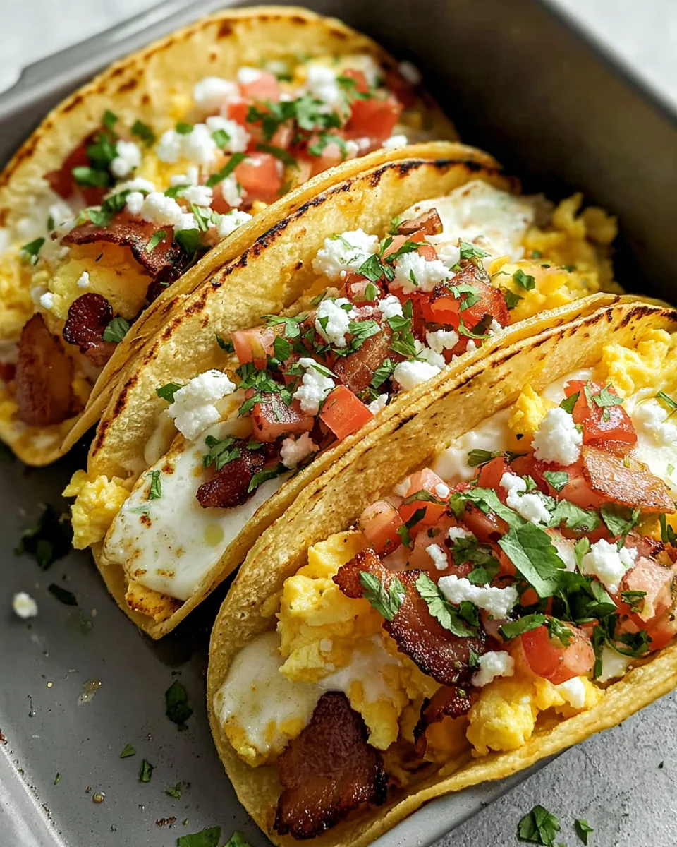 Tasty Baked Breakfast Tacos Recipe: Perfect Morning Bite