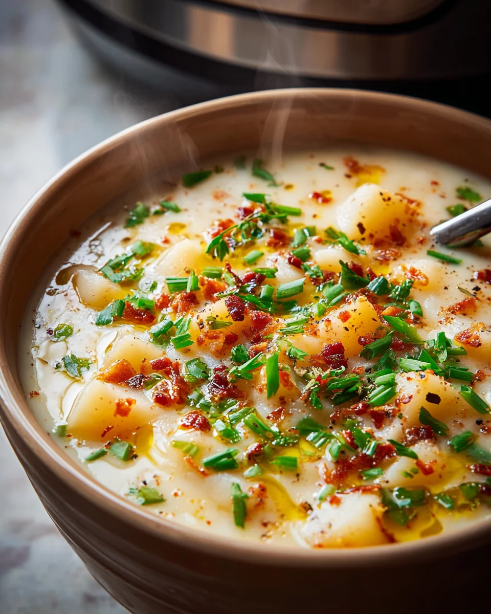 Crockpot Potato Soup: Easy Recipe with Frozen Potatoes!