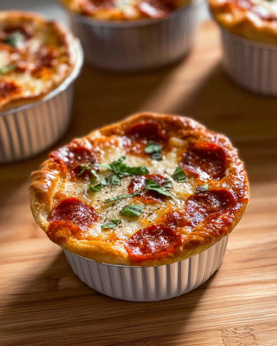 Pizza Pot Pies Recipe: The Ultimate Comfort Food Mashup!