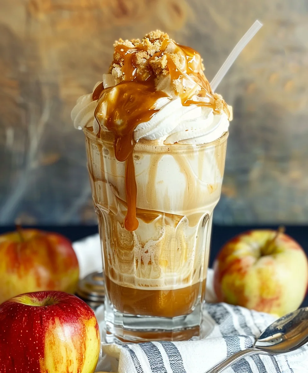 Caramel Apple Cider Float: Your New Favorite Dessert!