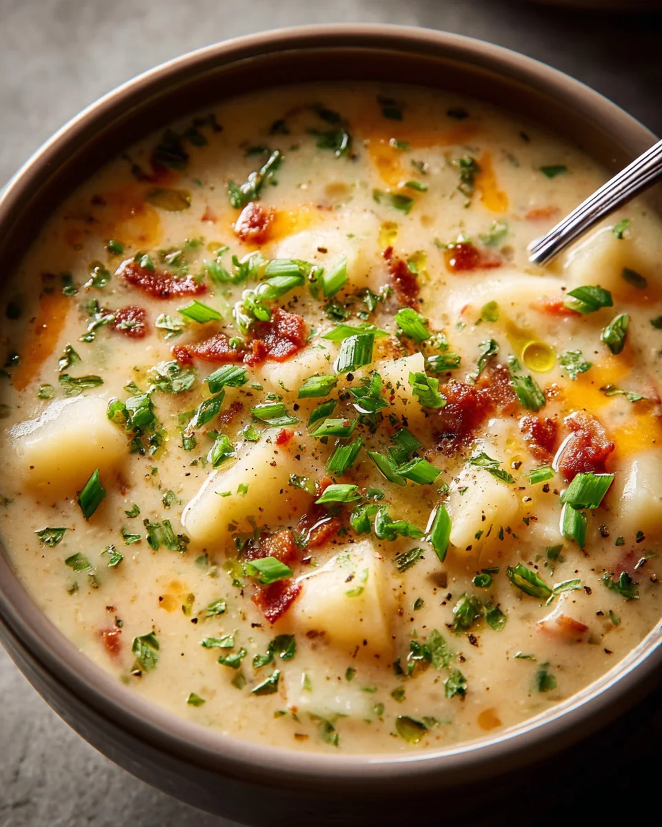Crockpot Potato Soup: Easy Recipe with Frozen Potatoes!