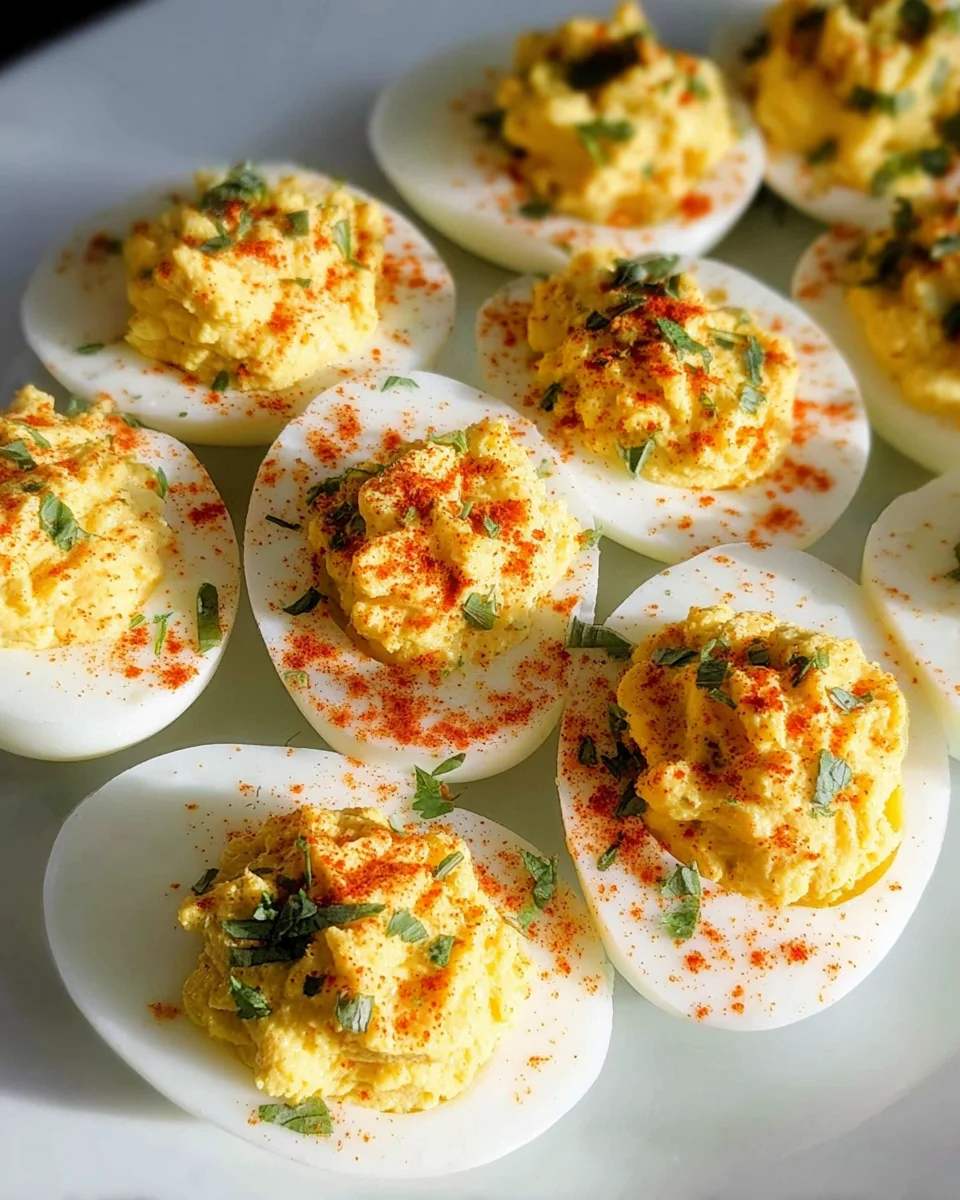 Classic Deviled Eggs: Perfect Party Appetizer Recipe