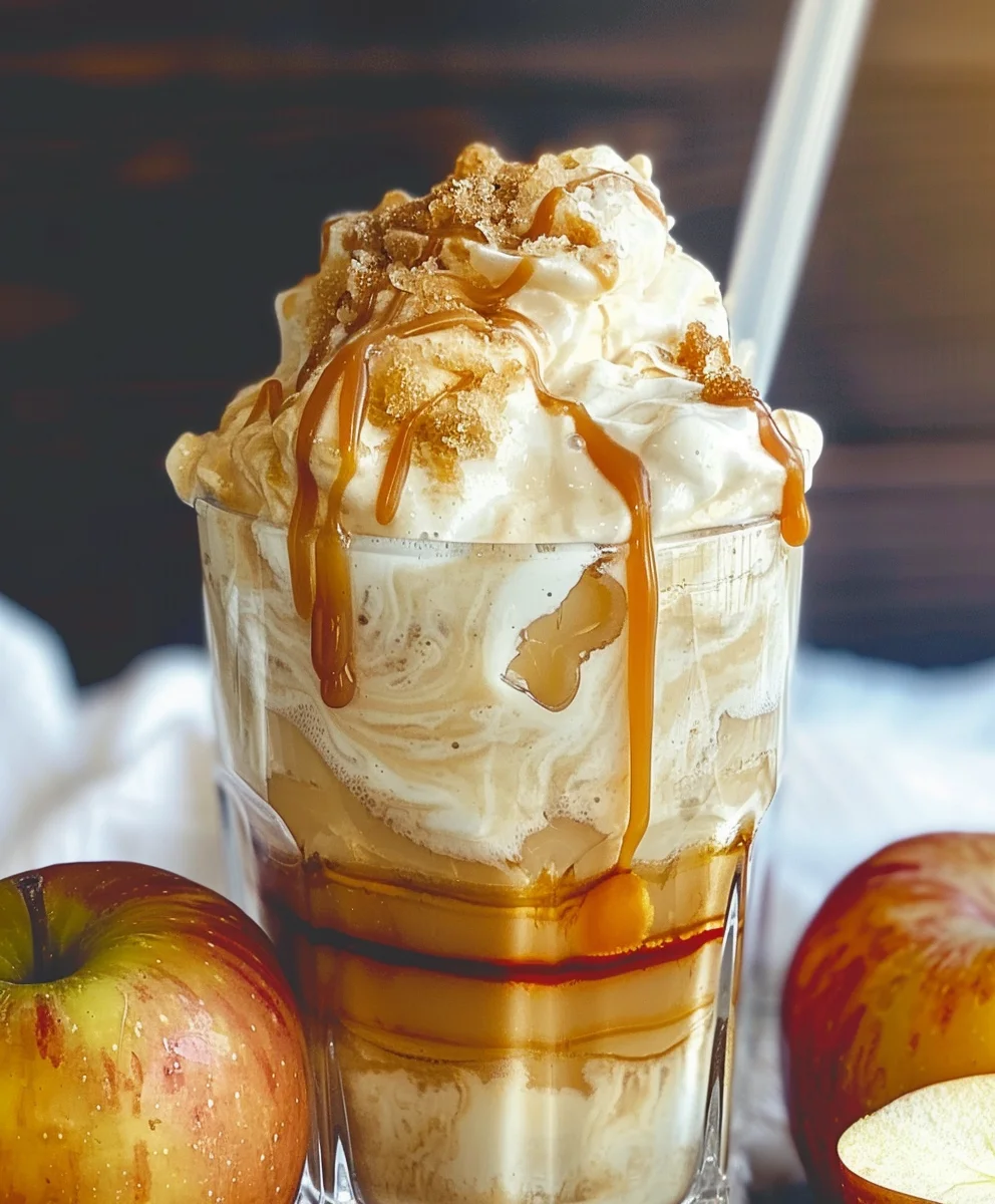 Caramel Apple Cider Float: Your New Favorite Dessert!