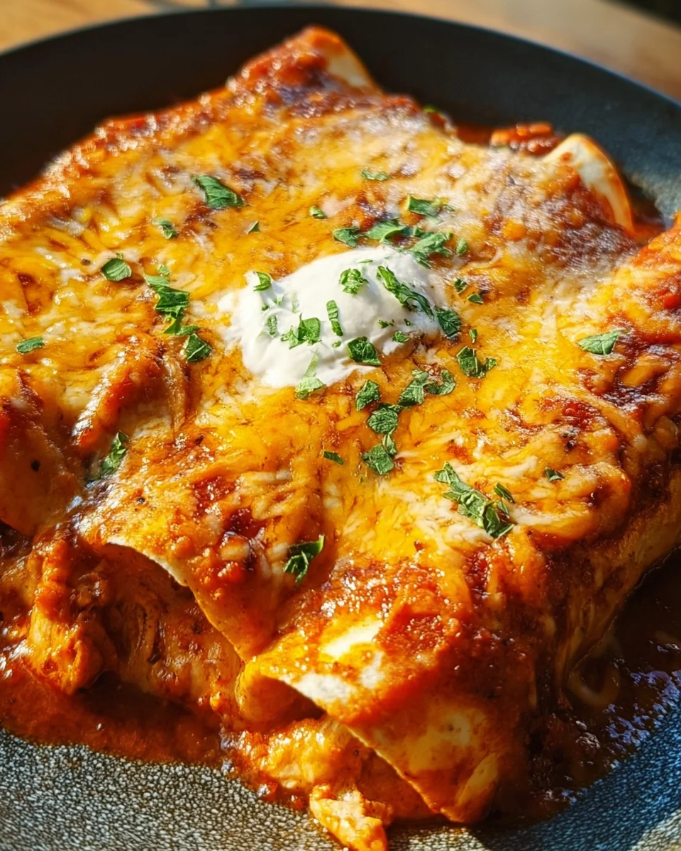 Delicious Chicken Enchiladas Recipe – Easy Weeknight Meal!