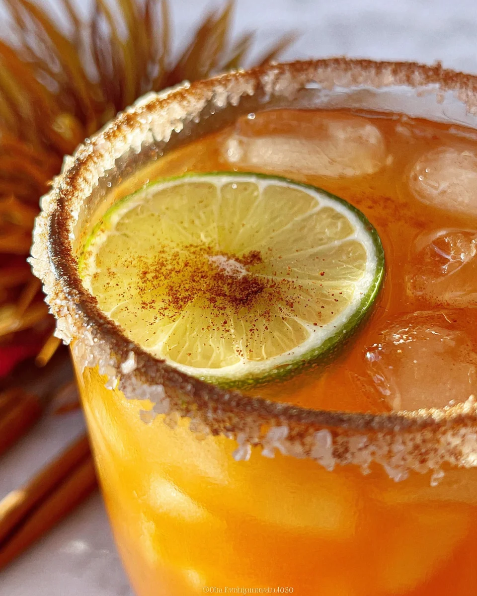 Thanksgiving Margarita Mocktail: Festive Spirit-Free Drink!