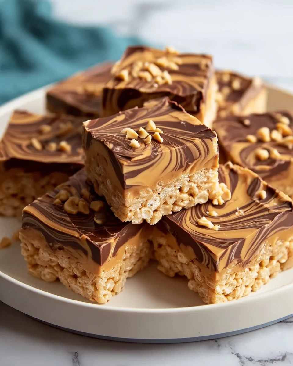 Chewy Peanut Butter Rice Krispie Treats: Quick Recipe!