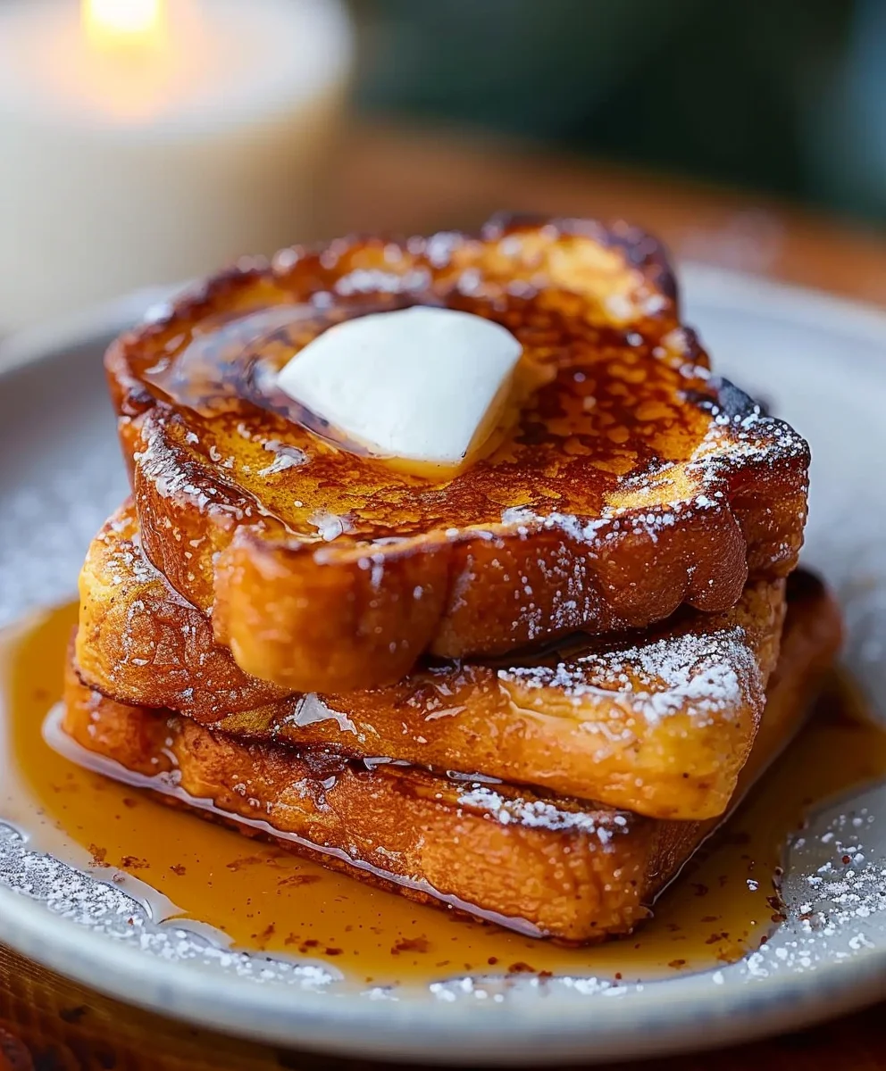 Pumpkin French Toast: Delicious Fall Breakfast Treat!
