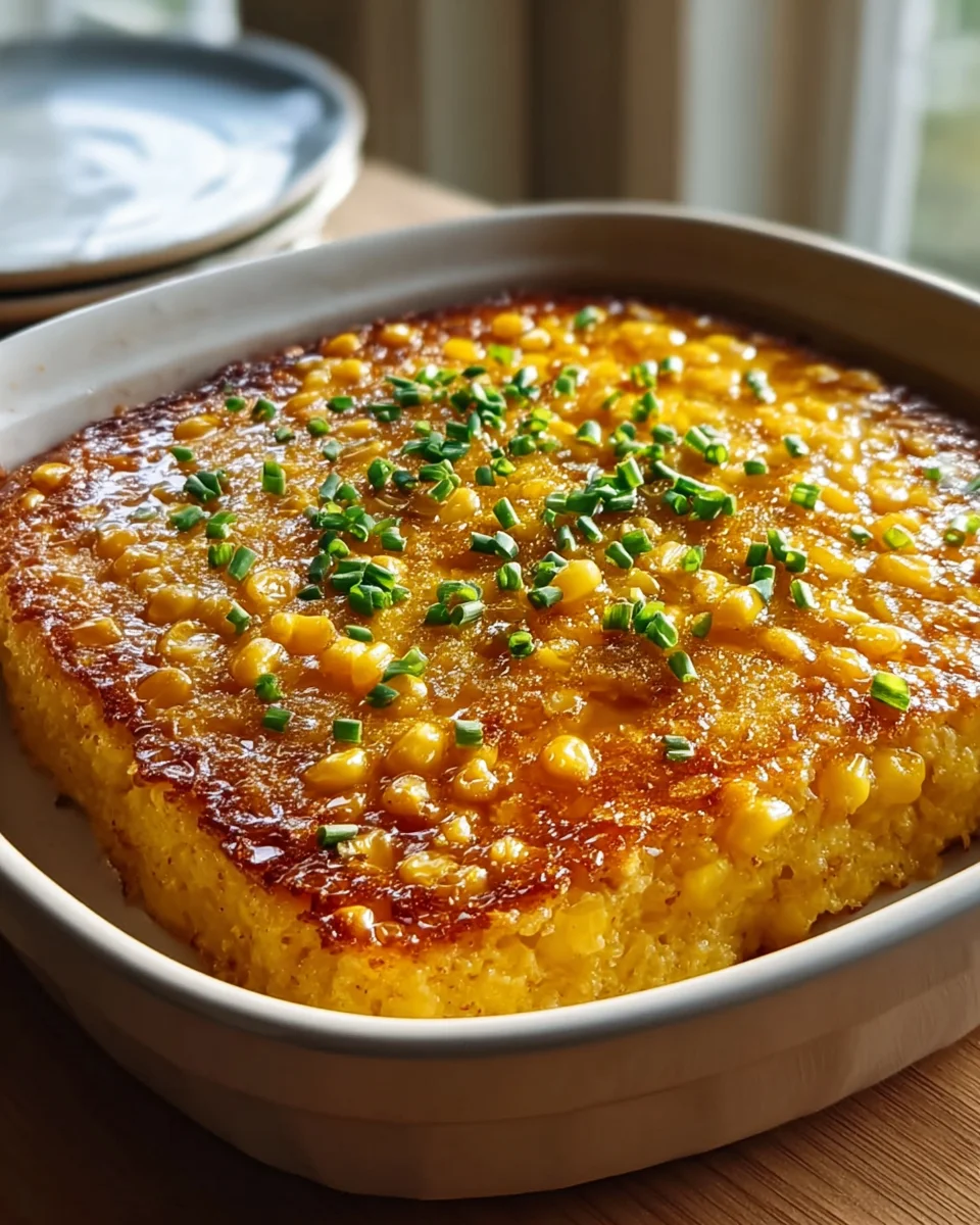 Sweet Honey Glazed Corn Casserole - Easy Holiday Side Dish