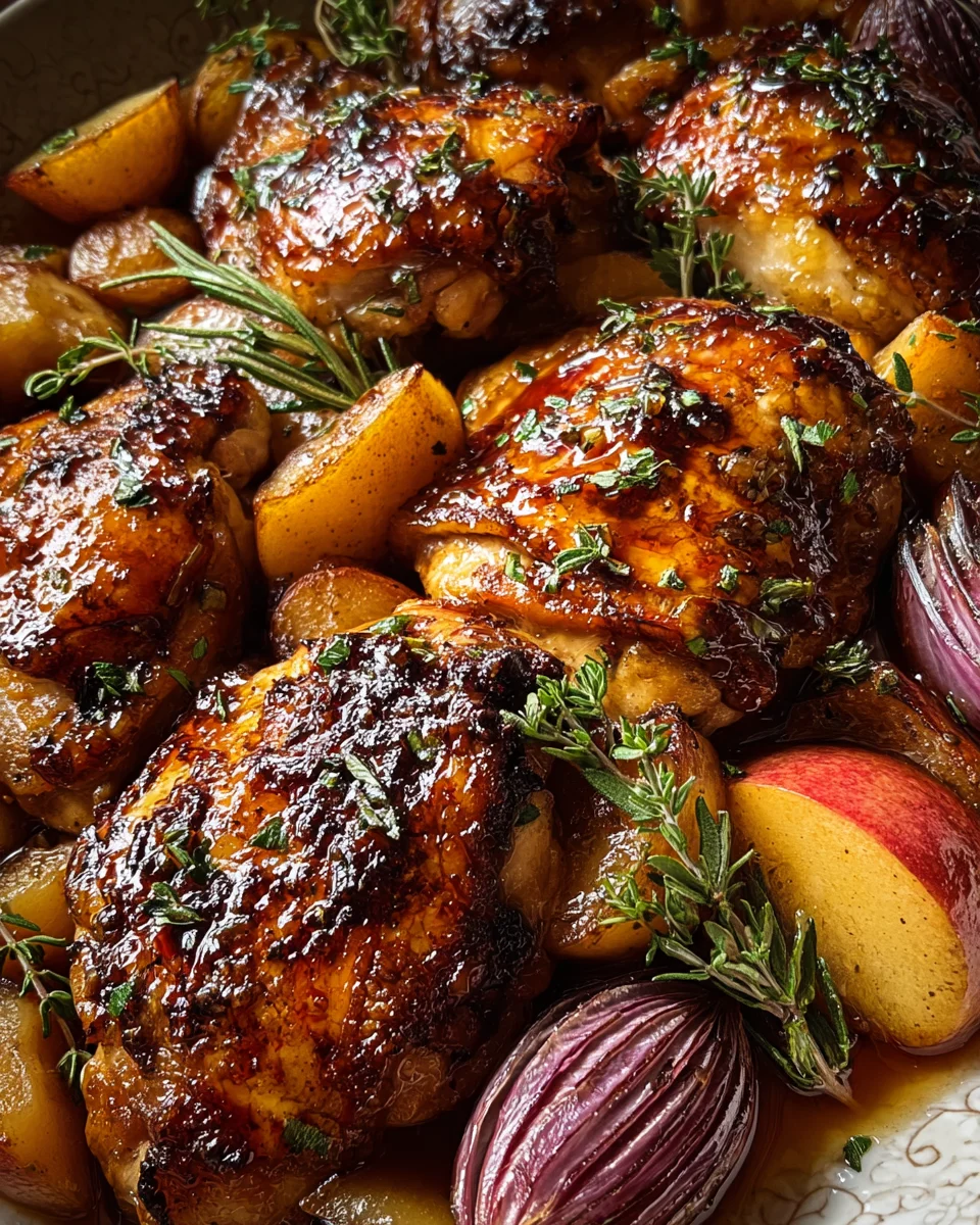 Apple Cider Chicken: Sweet & Savory Dinner Delight!