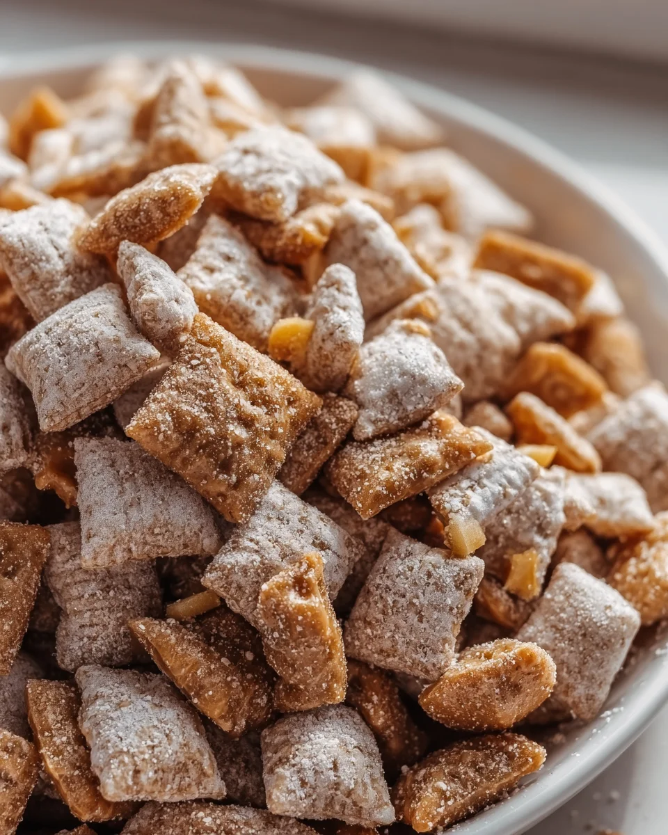 Caramel Apple Puppy Chow: Sweet, Crunchy & Irresistible Treat