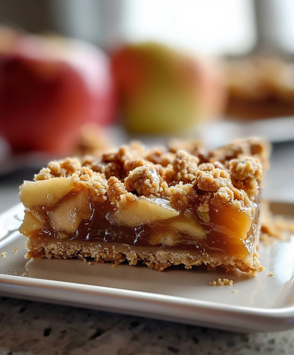 Salted Caramel Apple Crumble Bars: A Perfect Fall Treat!