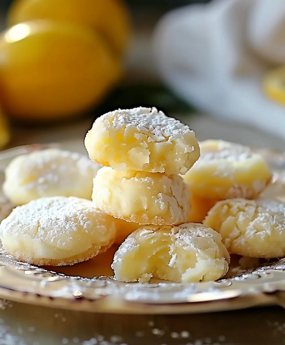Lemon Meltaways Recipe: Melt-in-Your-Mouth Citrus Cookies