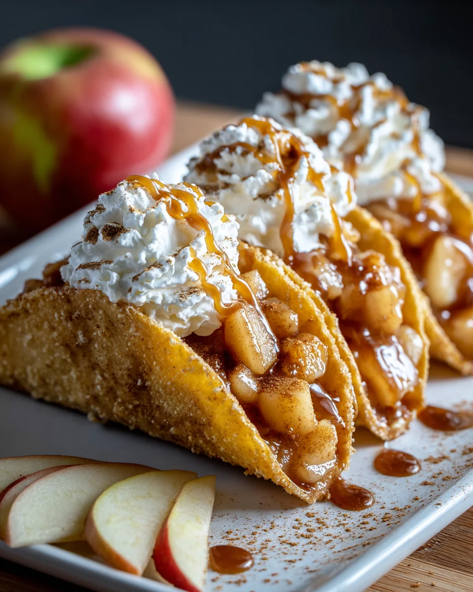 Apple Pie Tacos: Sweet, Crispy, and Totally Irresistible!