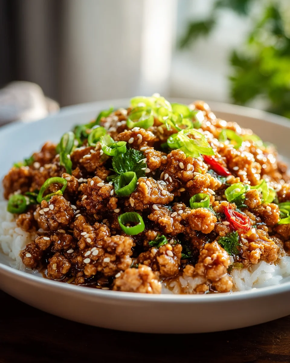 Delicious Honey Garlic Ground Turkey Recipe for Dinner