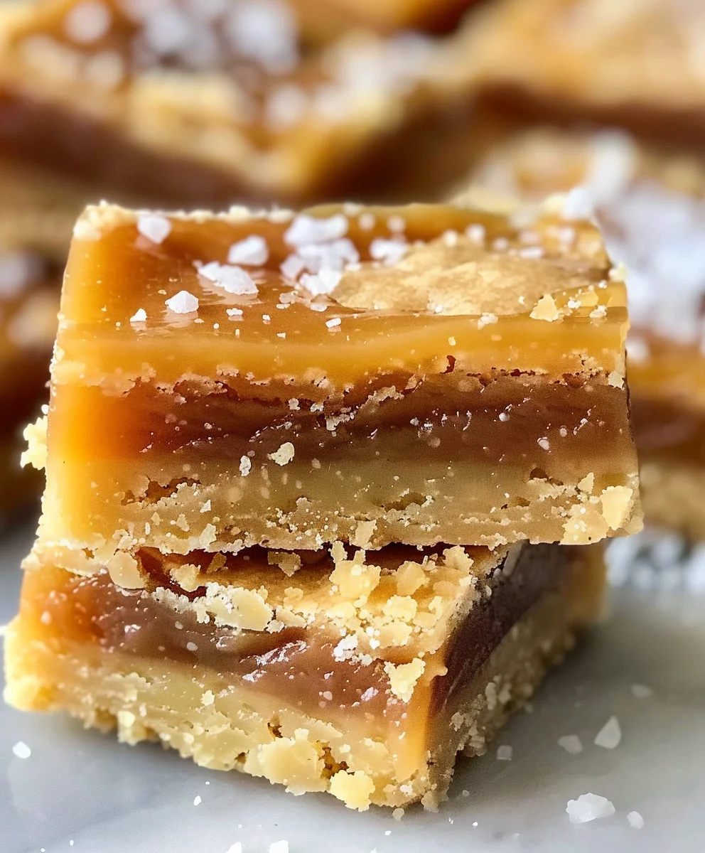 Tasty Salted Caramel Butter Bars: Simply Irresistible!