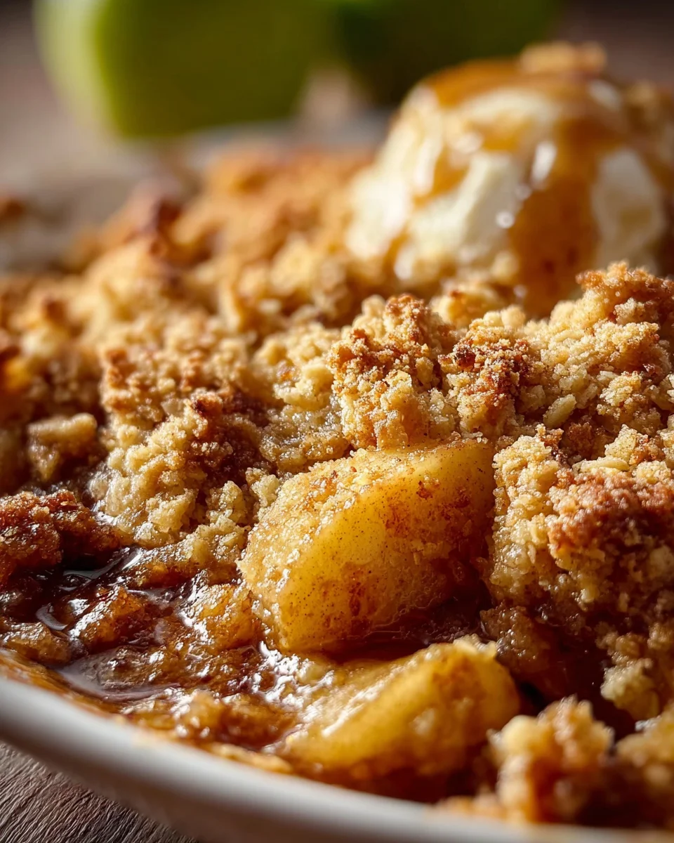 Classic Apple Crumble: Easy & Delicious Dessert!