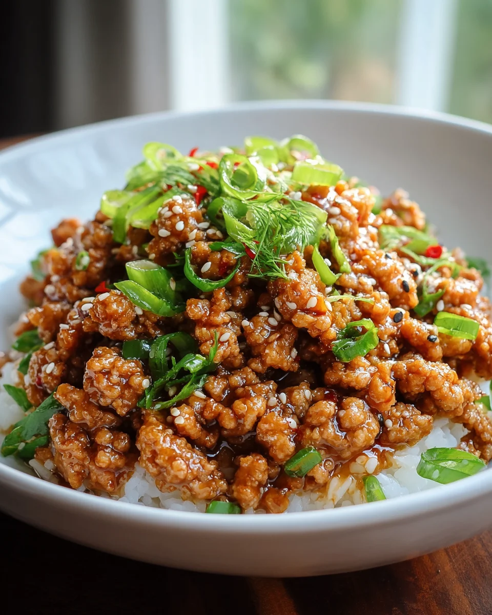 Delicious Honey Garlic Ground Turkey Recipe for Dinner